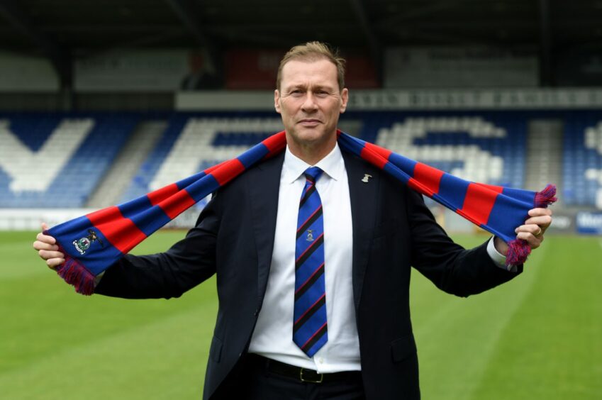 Inverness manager Duncan Ferguson