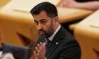 Humza Yousaf was the target of much of the abuse received at SNP offices in Dundee on the day. Image: PA.