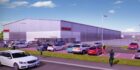 How the multi-million-pound industrial unit could look. Image: Scarborough Muir.