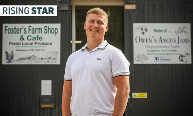 Owen Foster, owner of Owen's Angus Jams and Foster's Farm Shop and Cafe.