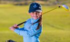 Carnoustie six-year-old Isla Kelly led the field in a Scottish skills challenge.
Image: Steve MacDougall/DC Thomson