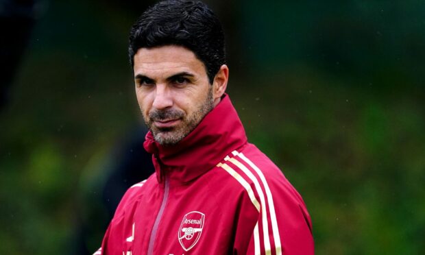 Arsenal manager Mikel Arteta.