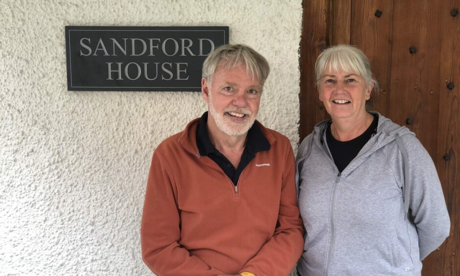 Ralph and Evelyn Webster bought Sandford House in 2010.