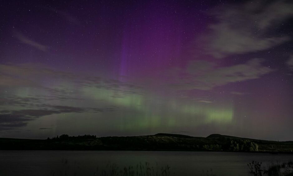 Northern Lights in Fife.