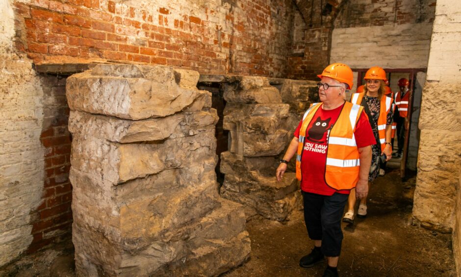 Val McDermid hears more about the Silverburn Park flax mill project.