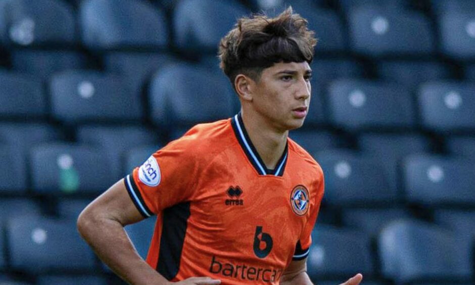 Scott Constable enters the fray for his Dundee United debut