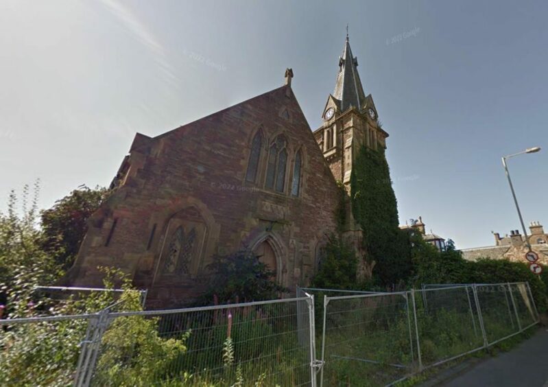 St Mary's South Church in Blairgowrie is a Perth and Kinross eyesore.