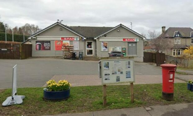 Spar in Luncarty, where posties have been banned from making cups of tea