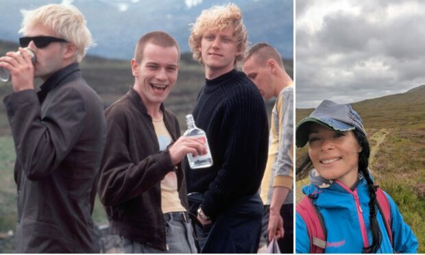 Corrour Station was immortalised in Trainspotting - and Gayle checked out the location.