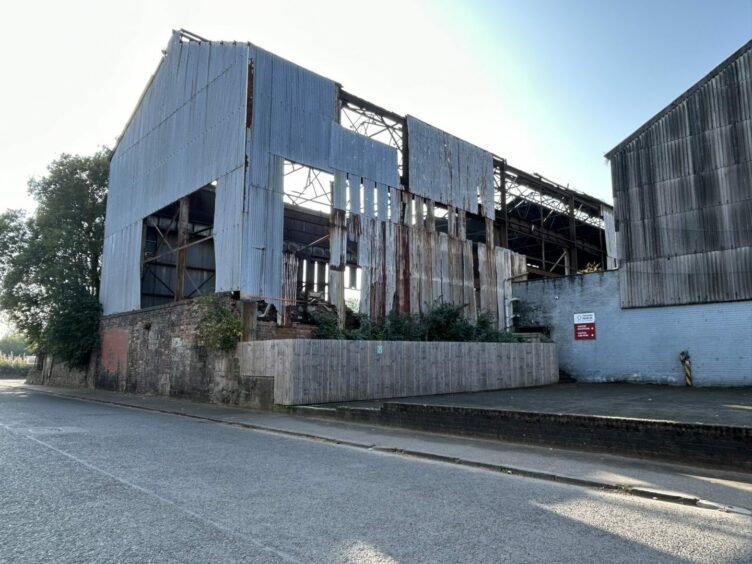 The former waste processing plant at Ingleside near Kirkcaldy is another Fife eyesore