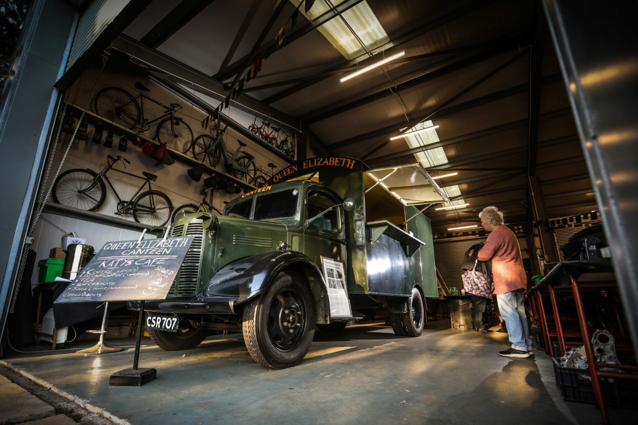 Queen Mum's wartime canteen serving at Glamis 80 years on