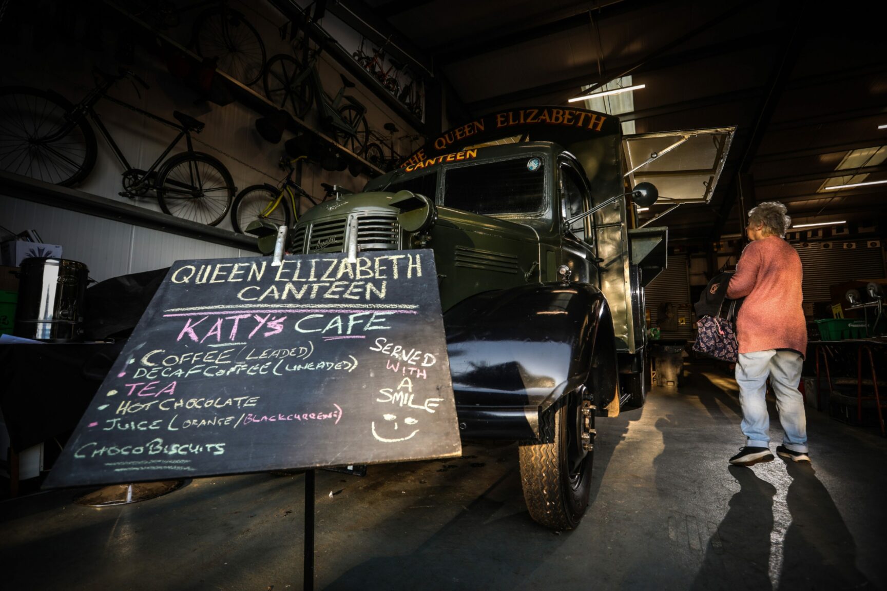 Queen Mum's wartime canteen serving at Glamis 80 years on