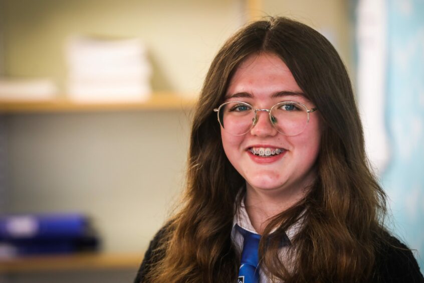 Learning Latin will give Sarah Ramsay, 16, bragging rights!