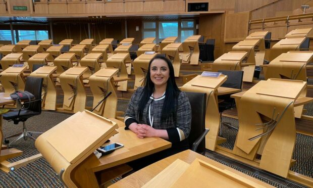 MSP Meghan Gallacher aired her concerns on our politics podcast, The Stooshie. Image: PA.