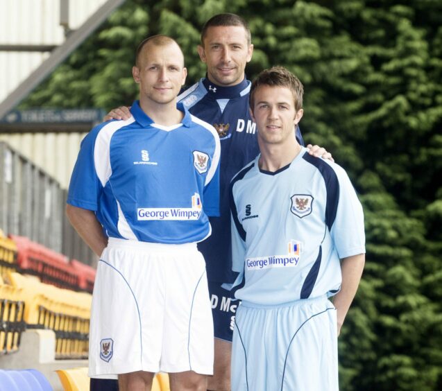 Chris Millar signed for St Johnstone in the summer of 2008. Derek McInnes was his first manager and Jody Morris one of his team-mates. 