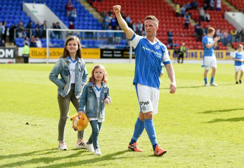 Chris Millar left St Johnstone after 10 years at the club.