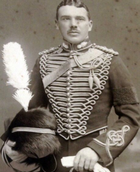Perthshire soldier Major James Mitchell.