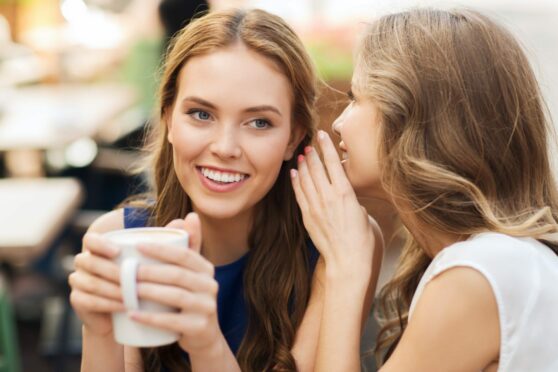 Lesley says we should not be ashamed of gossip. Image: Shutterstock.