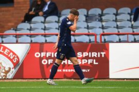 Dundee boss Tony Docherty reveals Josh Mulligan talks after red card disappointment as injuries bite for Hibs clash