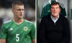 Sam McClelland and Tommy Wright suffered Northern Ireland U21 disappointment.