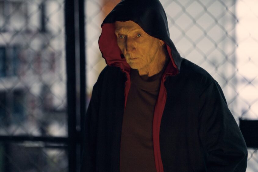 Tobin Bell plays John Kramer in the Saw series