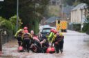 A multi-agency rescue operation was mounted to rescue hundreds of people during Storm Babet. Image: Paul Reid