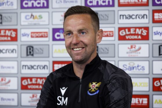 Steven MacLean: St Johnstone boss sees the international break as an opportunity for players on the comeback trail. Image: SNS