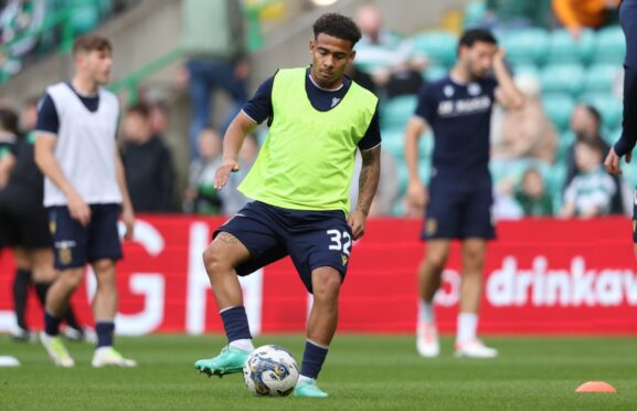 Marcel Lewis is yet to make his Dundee debut. Image: SNS