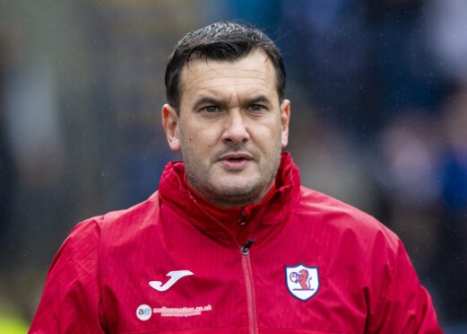 Raith manager Ian Murray. Image: SNS.