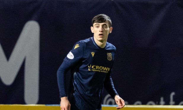 Dundee attacker Charlie Reilly. Image: SNS