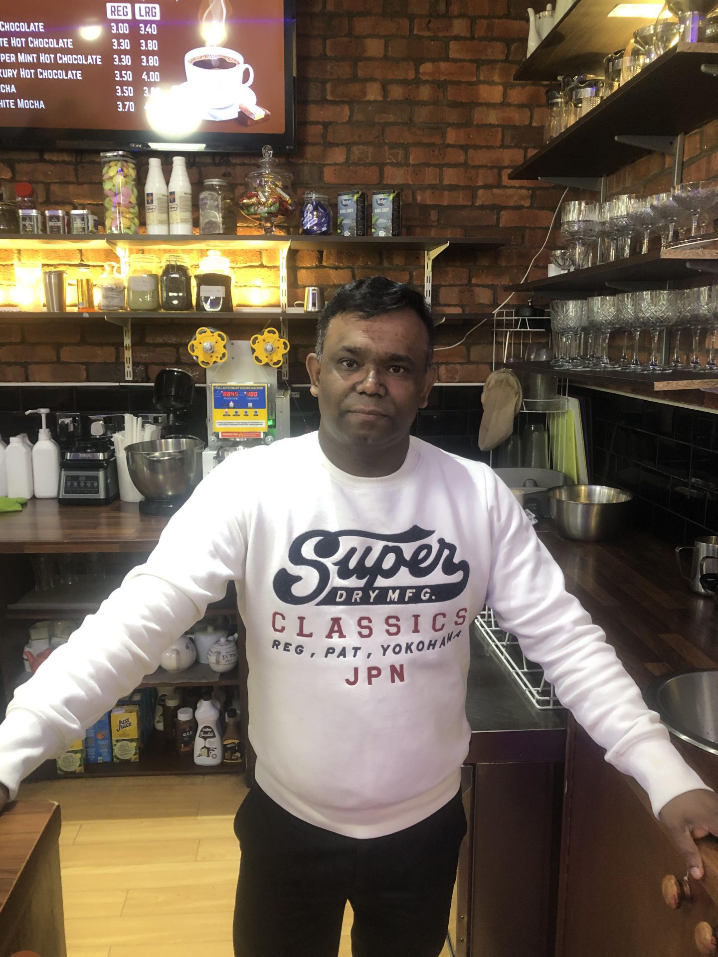 Alomgir Hosain, who is reopening Dil'Se Indian restaurant on Perth Road, Dundee