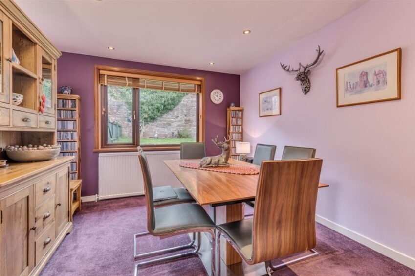 Dining room at Windmill House,, 6 Gayfield,