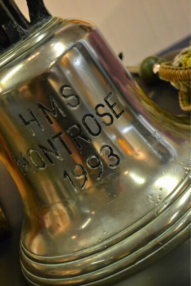 HMS Montrose ship's bell