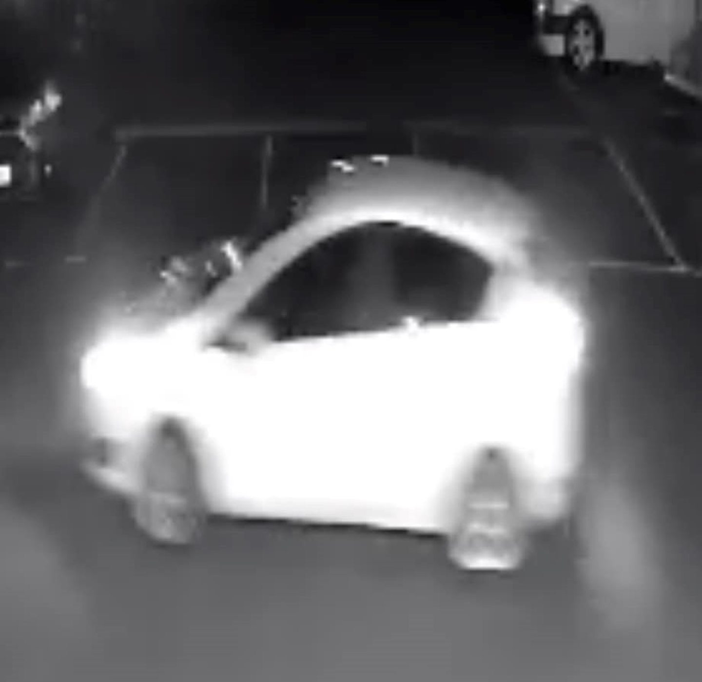 CCTV footage of the car involved in Fife Business raid 