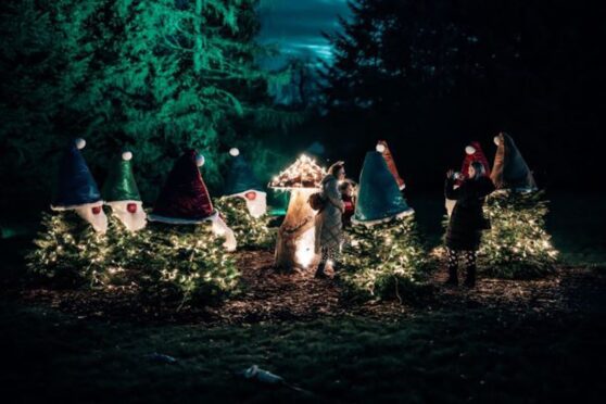 Brechin Castle Centre will become a winter wonderland. Image: Brechin Castle Centre