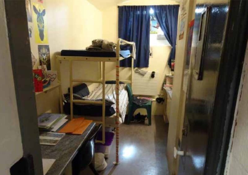 A typical cell at HMP Perth.