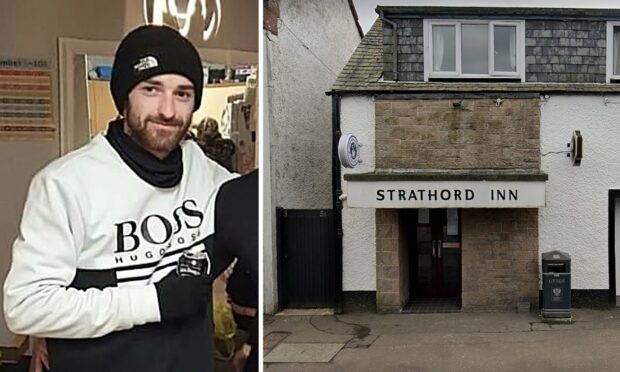 Christopher Kelly attacked his victim outside the Strathord Inn, Stanley.