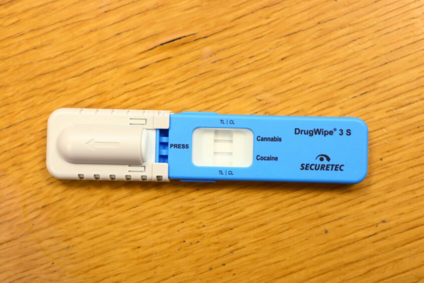 Drug driver test kit