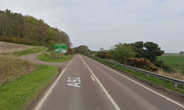 The A92 between Forgan Roundabout and Parbroath Junction is closed again due to flooding.