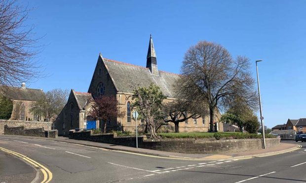 Gerard Hall sits on a prominent site in Monifieth. Image: Graham and Sibbald