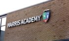 Harris Academy has been damaged by Storm Babet. Image: G Jennings/DC Thomson