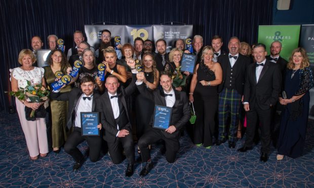 All the winners from this year's Courier Business Awards. Image: Kim Cessford/DC Thomson.