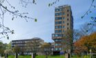 Vandalism Tower Building Dundee University