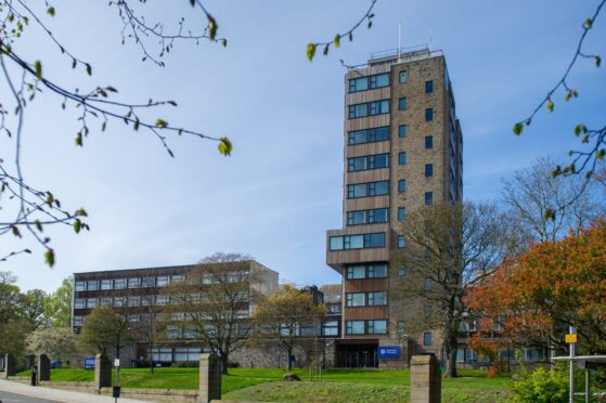 Vandalism Tower Building Dundee University