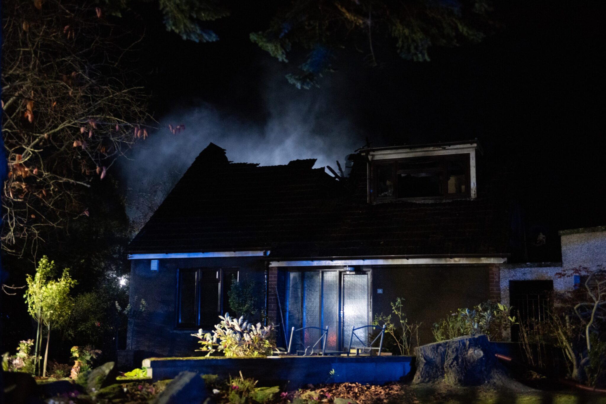 Four fire appliances tackle St Andrews house fire