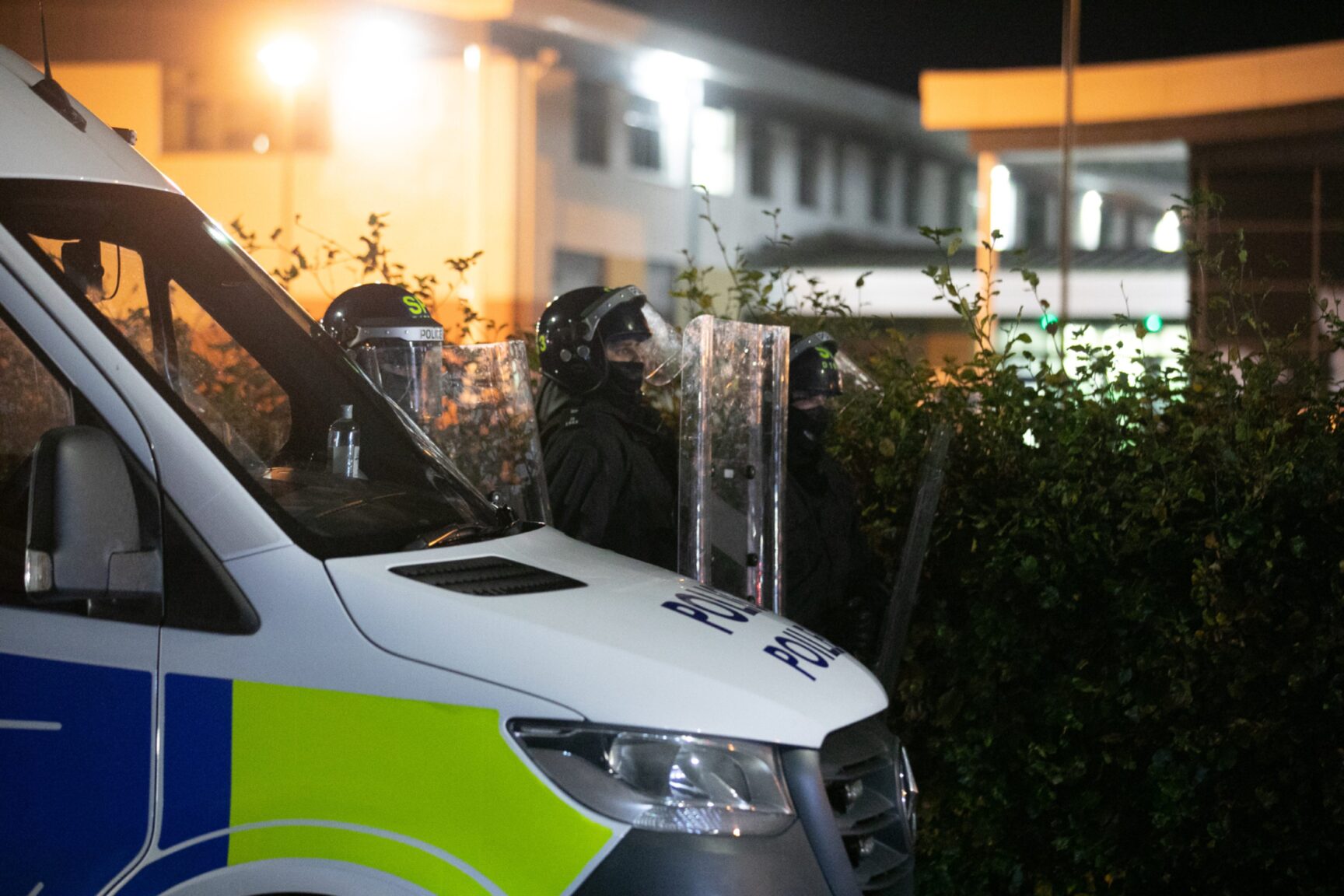 Unsc Riots 'Disgusting' Kirkton riot not reflection on area, says council leader