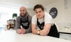 Maison Dieu co-founder Euan Spark and cafe manager Lewis Weston. Image: Kim Cessford/DC Thomson.
