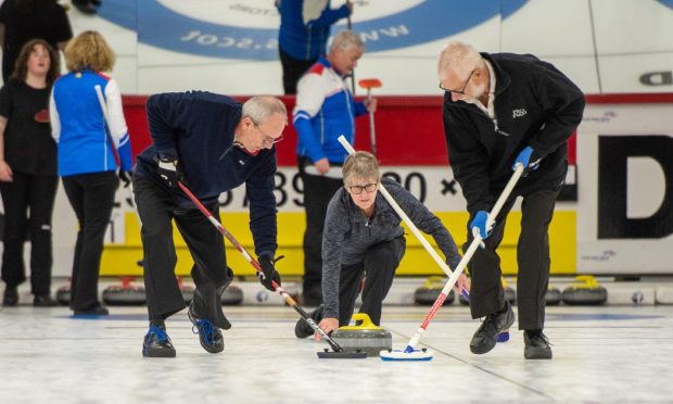 It's the start of a six-month season of curling and ice skating at the Forfar facility. All images: Kim Cessford / DC Thomson