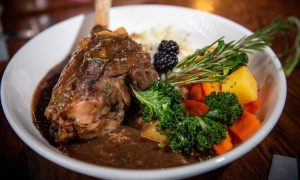 The lamb shank. Image: Kim Cessford/DC Thomson