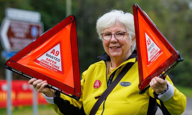 Pam Green is chair of the Birnam and Dunkeld Junctions Action Group. Image: Kenny Smith/DC Thomson